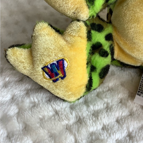 Ganz Webkinz Lil Kinz Green Frog Stuffed Animal Plush - Picture 6 of 9